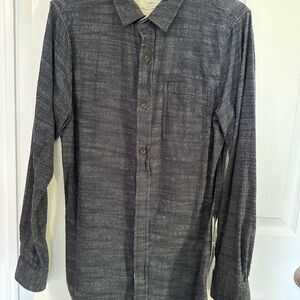On the Byas Gray Casual Button Down Shirt